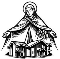 Beata Vergine Addolorata con chiesa